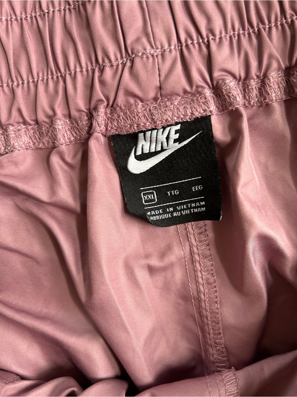 Nike pink Elastic-Waist Jogger Pants size XXL - Picture 7 of 8